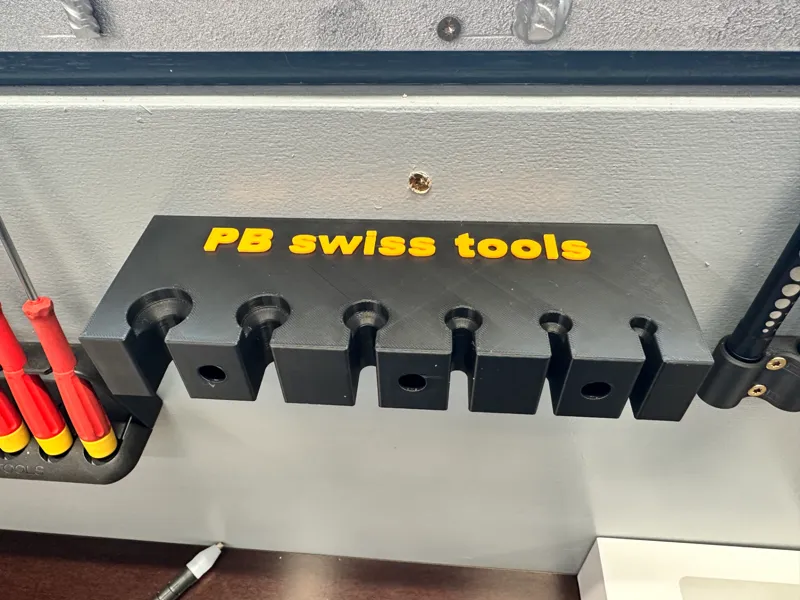 PB Swiss allen wrench wall mount (1204.SET 10)