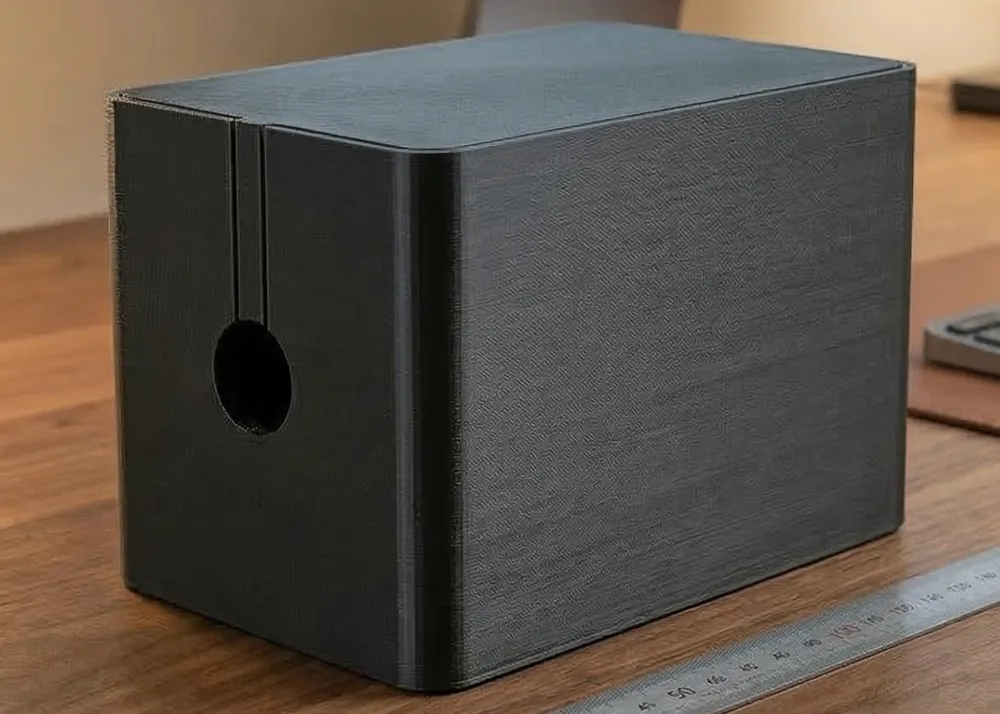 Grande Caixa Organizadora de Cabos & Organizador de Fontes de ...