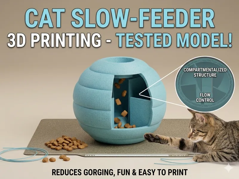 Cat and dog toy- slow feeder ball