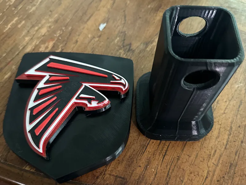 Atlanta Falcons hitch cover 2inch