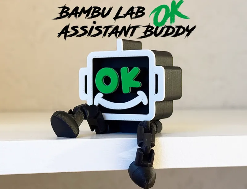 Bambu Lab Assistant Buddy - Articulated & No AMS