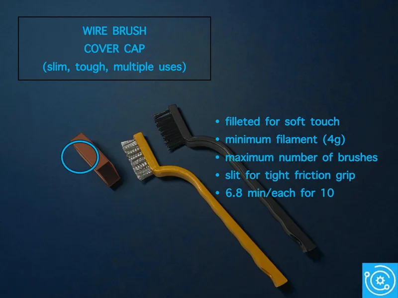 Wire Brush cap cover