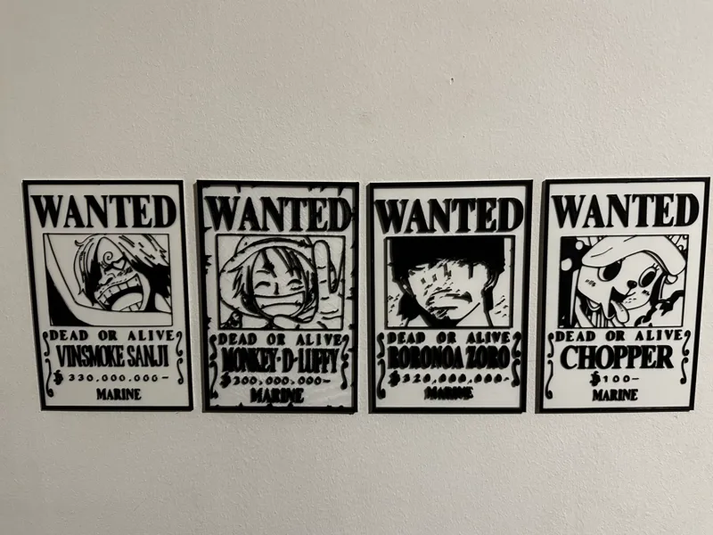 WANTED LUFFY