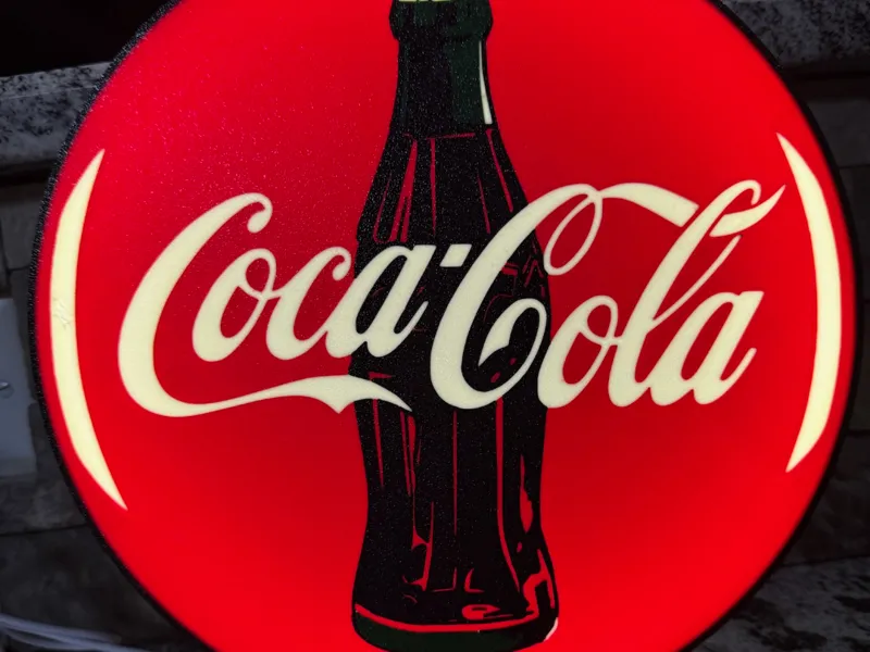 Coca-Cola Coke Lightbox Light box Coca Cola