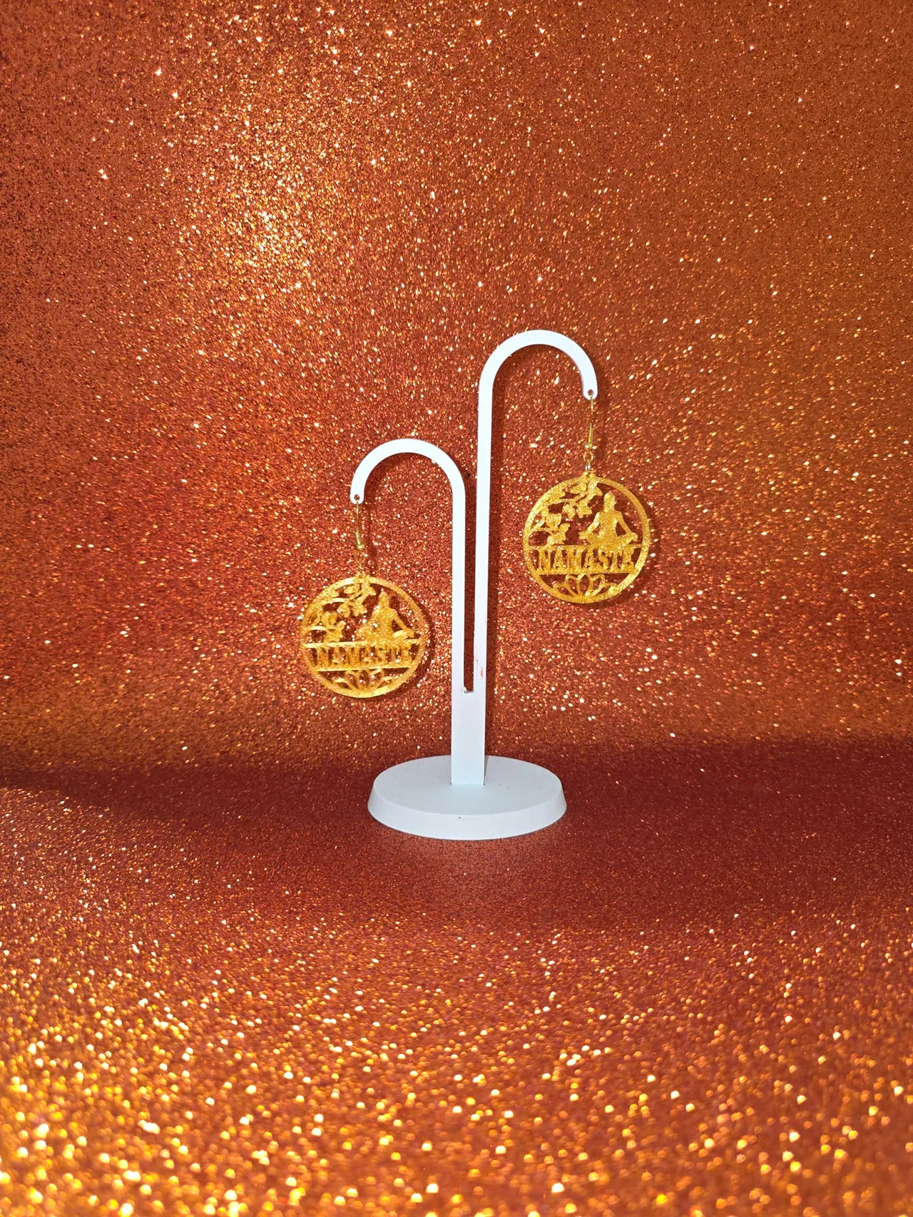 Namaste earrings view 3