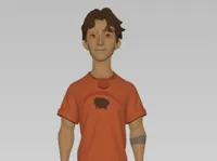 Percy Jackson figurine