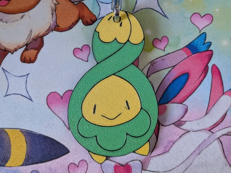 Pokémon Budew keychain