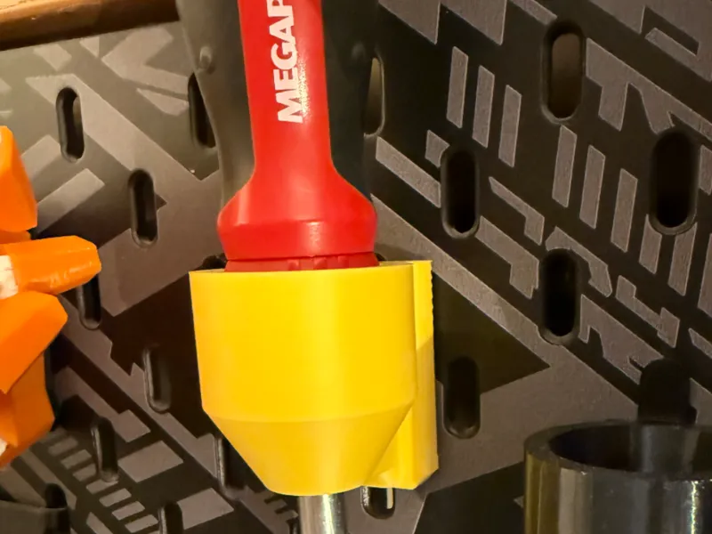 Sy's Pegboard - Megapro screwdriver holder