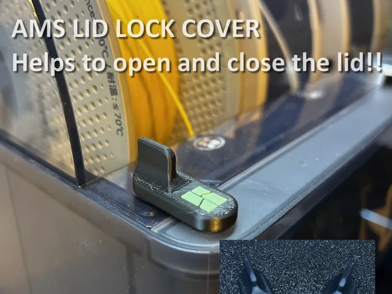 AMS Lid lock cover