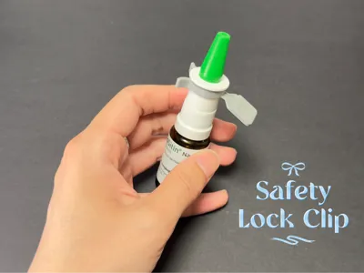Safety Lock Clip for spray bottles (Gelositin)