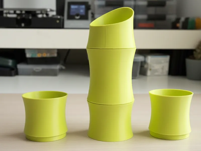 The "Ever-Stack" Modular Bamboo Organizer