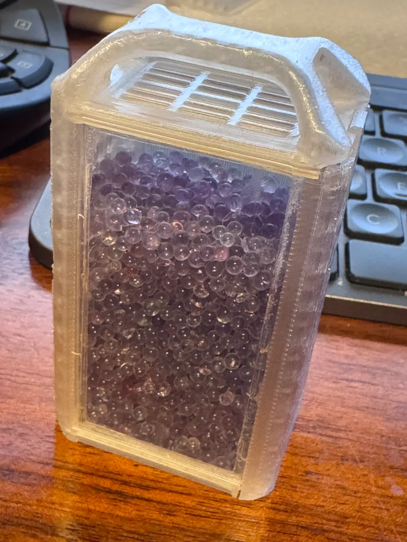 Transparent Plexiglass Window for AMS Silica Box