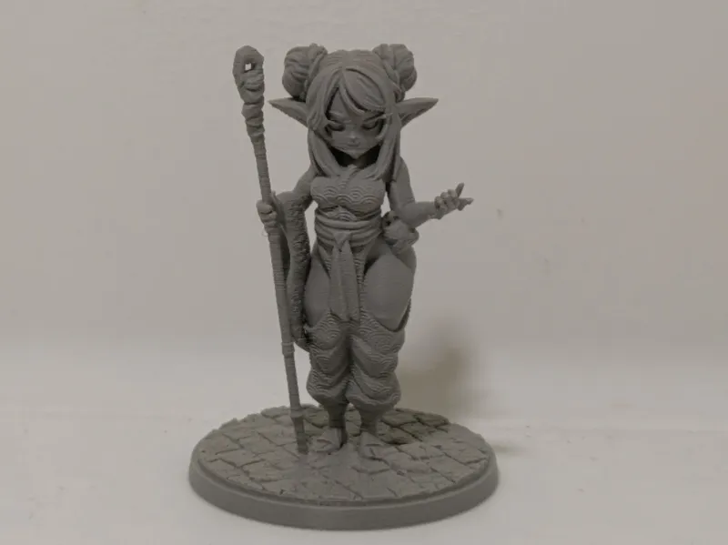 supportless mini of a goblin monk
