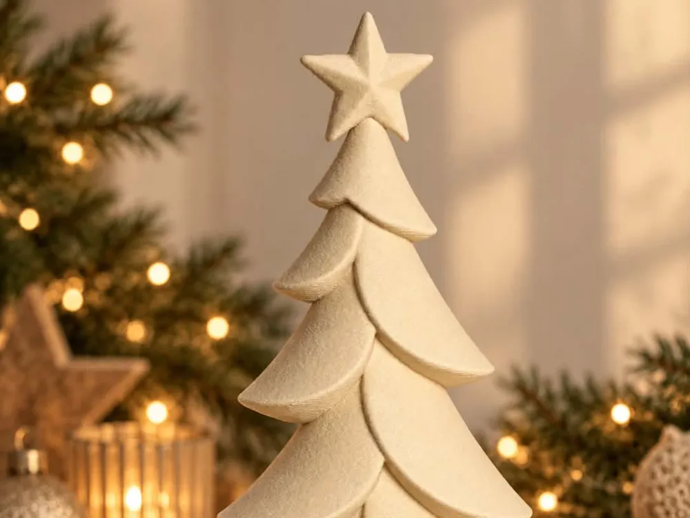 Modern design Christmas tree - Free 3D Print Model - MakerWorld