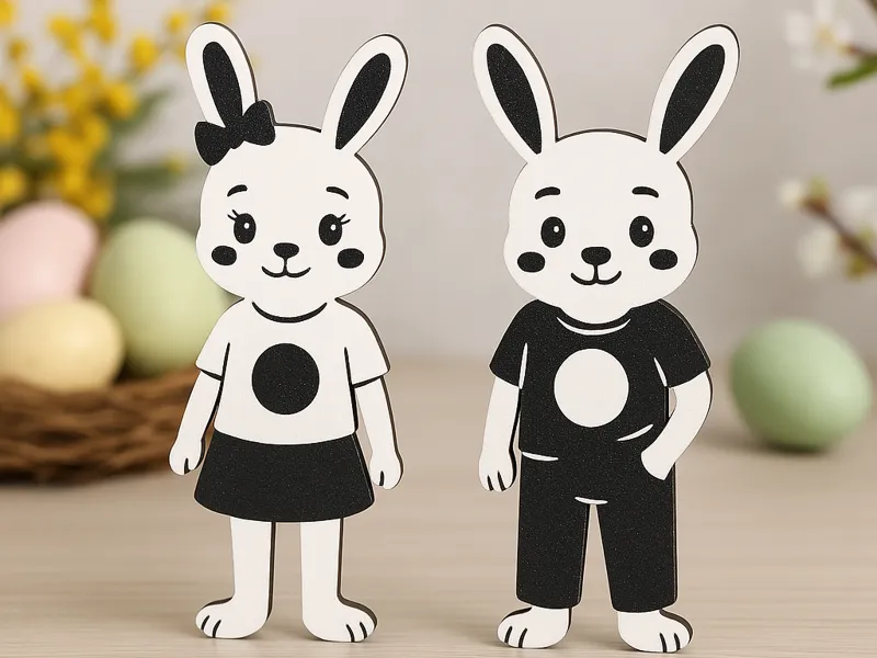 Customizable Bunny teenegers - Katie & Jasper