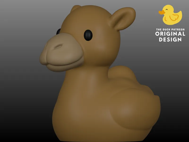 CAMEL RUBBER DUCK