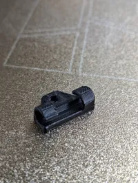 0.2mm layer, 2 walls, 15% infill, Supports