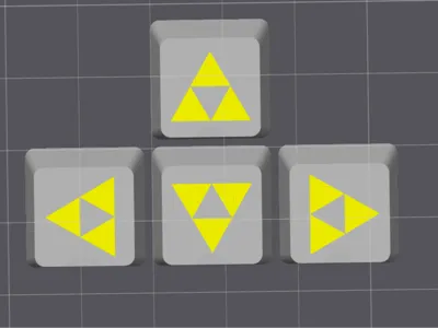 Triforce Zelda Keycaps