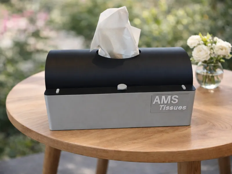 AMS Tissue Box
