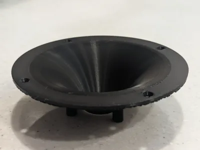 Custom Parametric Speaker Waveguide Generator