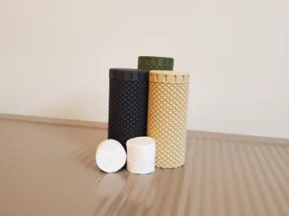 Compressed Towel Container