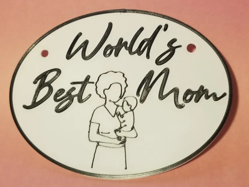 World's Best Mom Sign