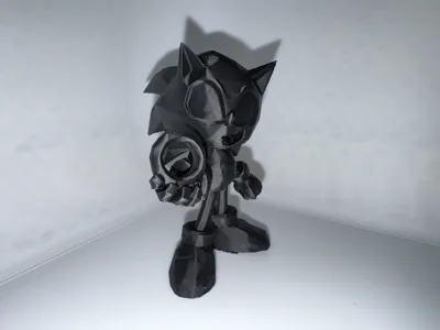 Low Poly Sonic