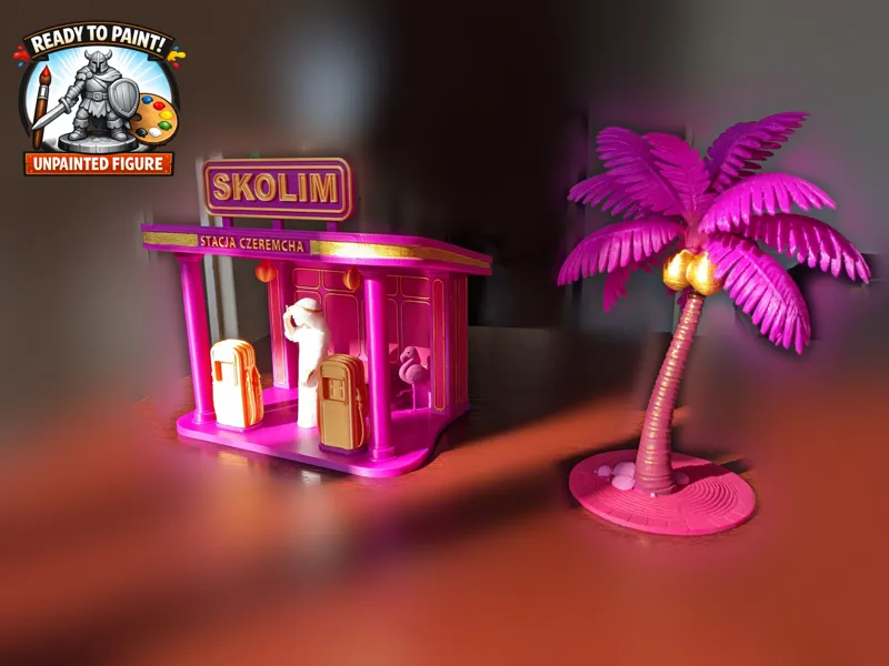 gas station - SKOLIM