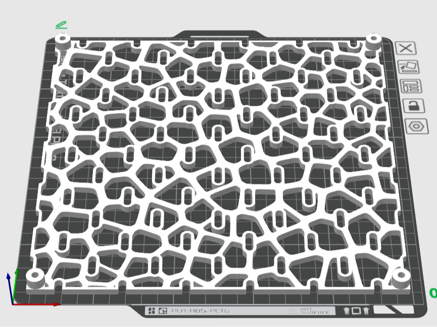 SKADIS No Drill Lightweight Modular Organizer