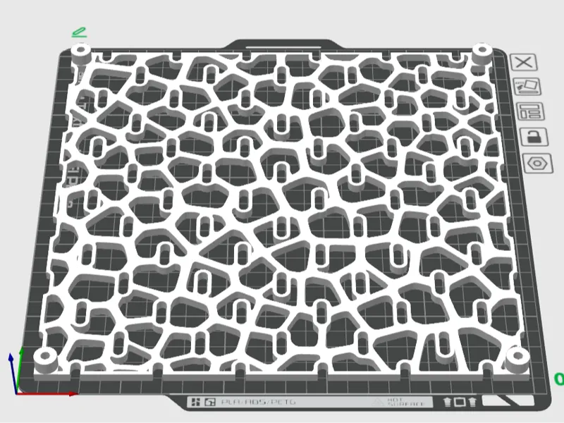 SKADIS No Drill Lightweight Modular Organizer