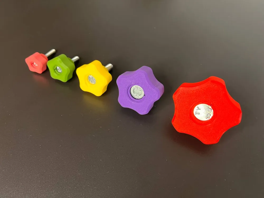 Knob for metric screw M5 to M12 - MakerWorld 3D Model | 3Drop