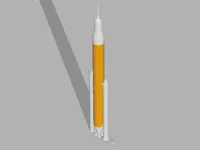 NASA SLS block 2, 0.12mm layer, 3 walls, 15% infill, no AMS