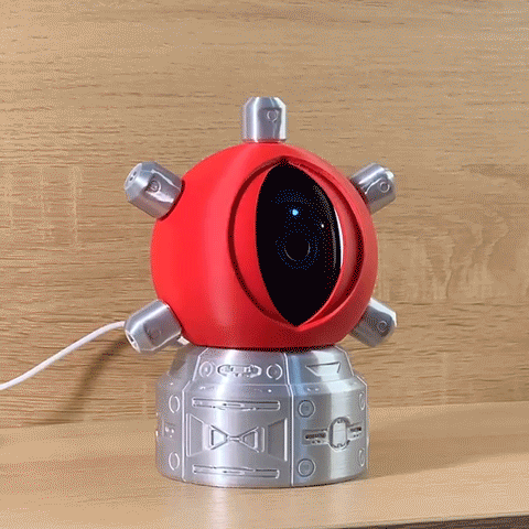 Miniatura 5 do modelo 3D 小米之瞳 监控摄像头皮肤