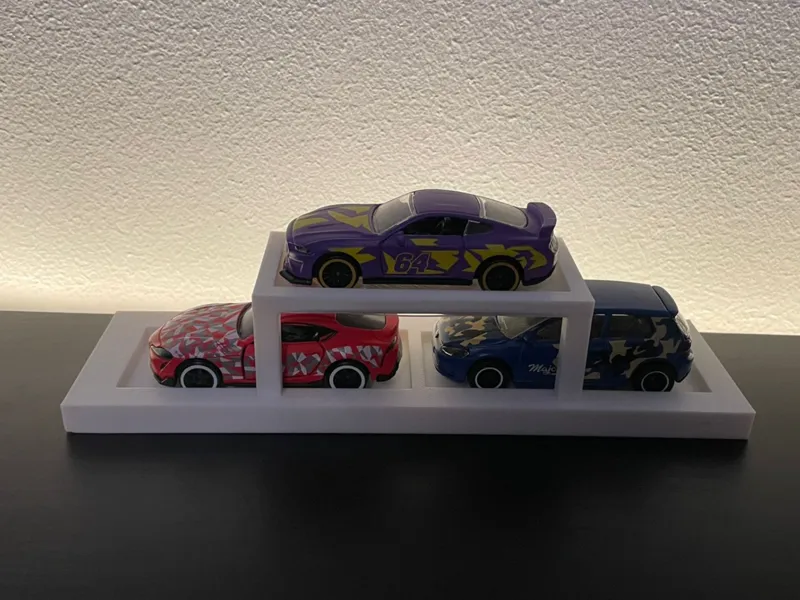 Hot Wheels Display/Stand For Three Cars