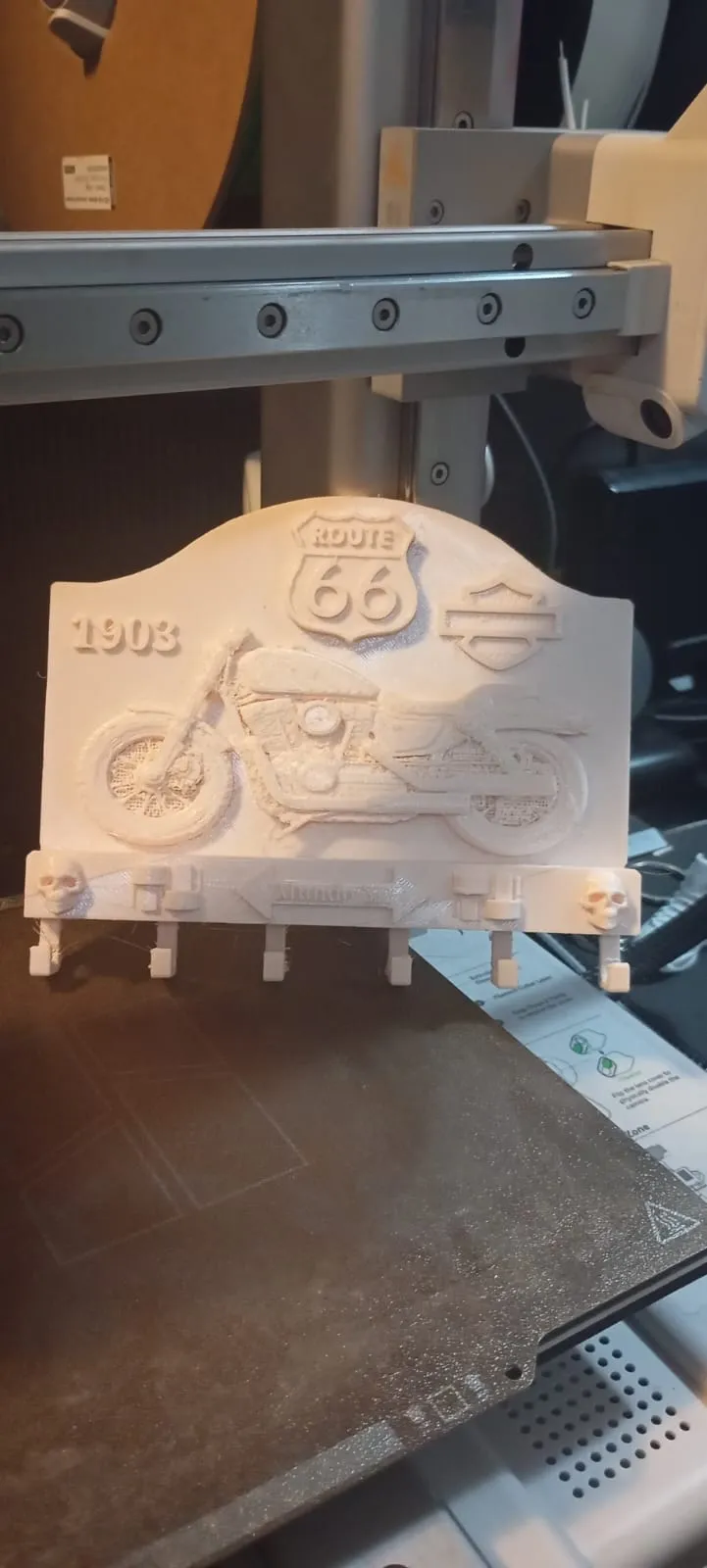 Motorcycle-shaped Key Holder - Free 3D Print Model - MakerWorld
