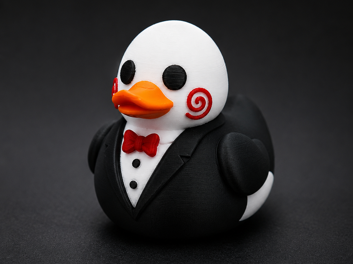Jigsaw Ducky  | Mini Pocket Horror Duck