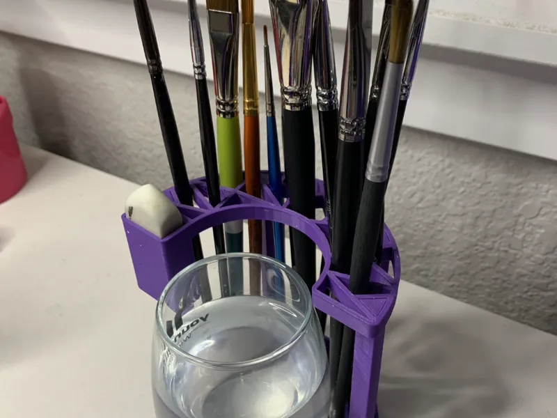 Paint Brush Holder