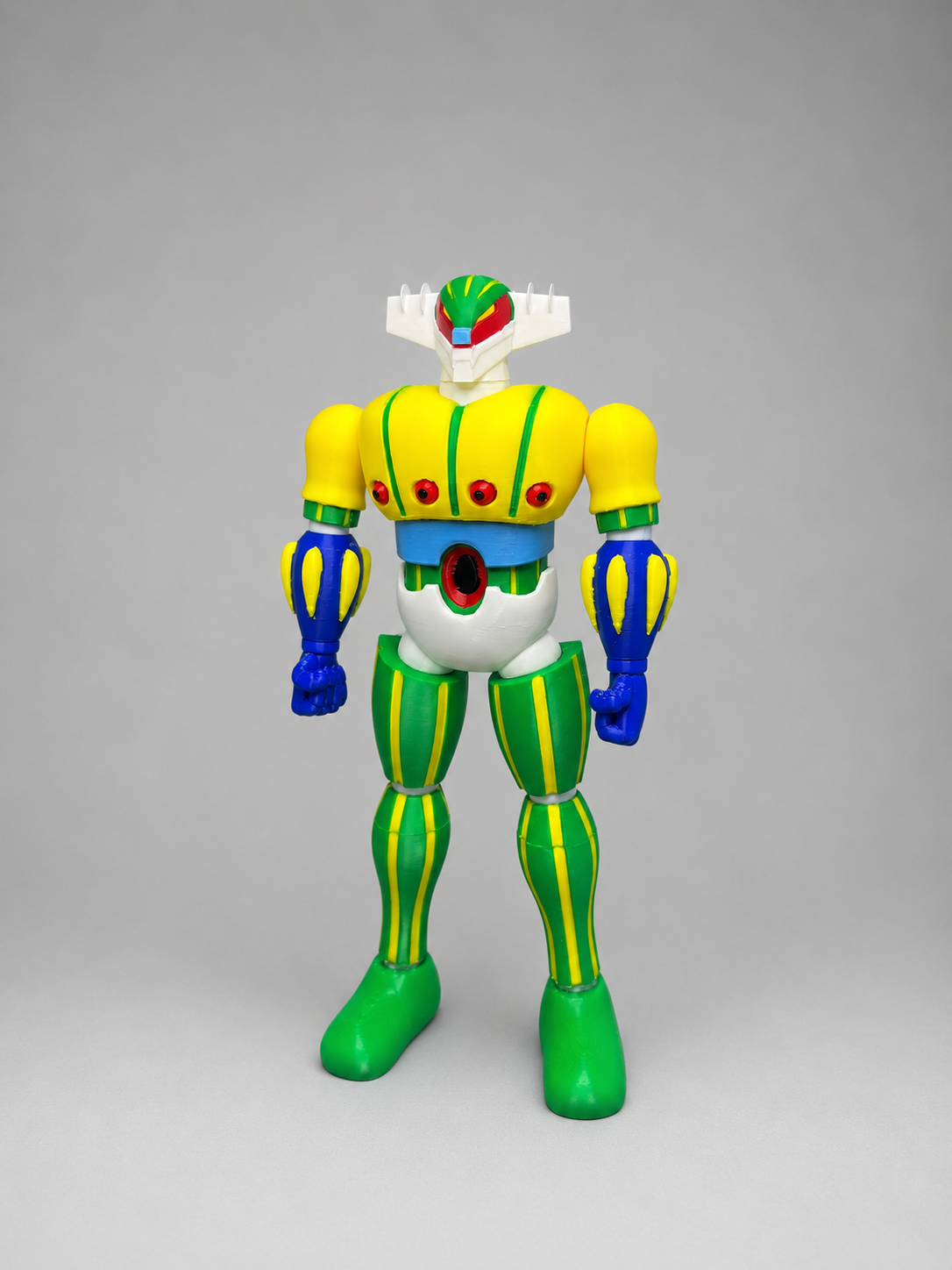 Miniatura 2 do modelo 3D Jeega robot