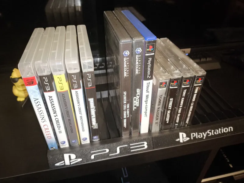 support jeux xbox ps2 ps3 gamecube wii...