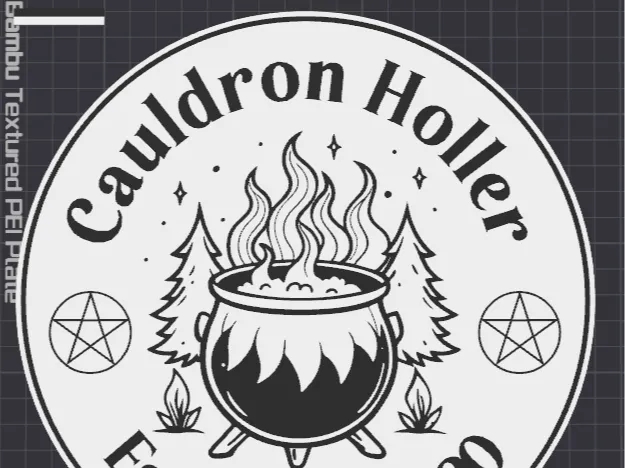 Cauldron Holler Sign