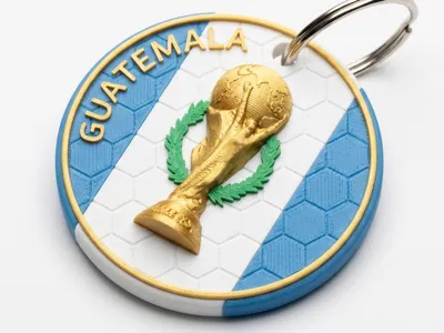 Guatemala Keychain (NEXT WORLD CUP VERSION)