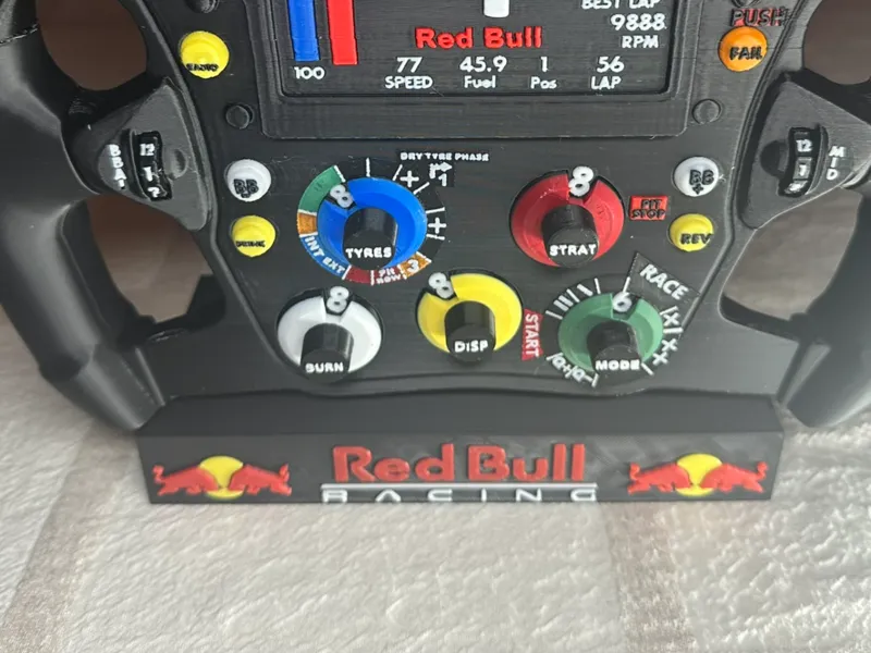 yuki tsunoda red bull steering wheel