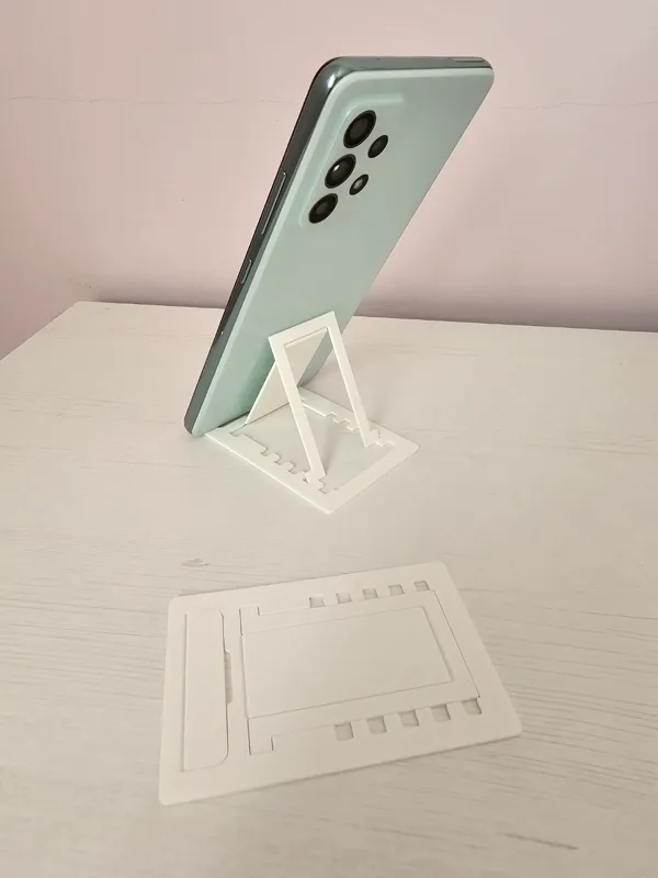 Support téléphone format carte