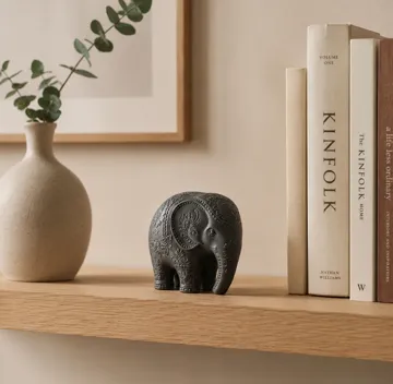 Modelo para impresión 3D: Elefantitos Decorativos con Estilo Indio — vista de referencia 5