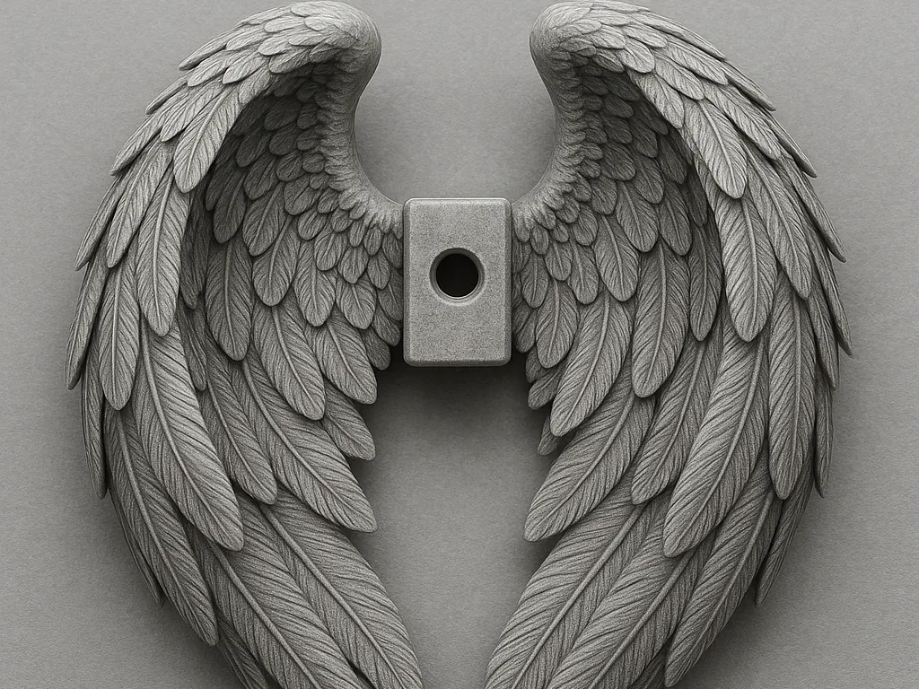 Angel wings with supports - Free 3D Print Model - MakerWorld
