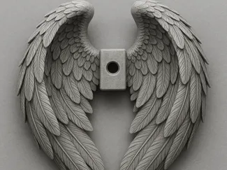 ailes d'ange avec Support