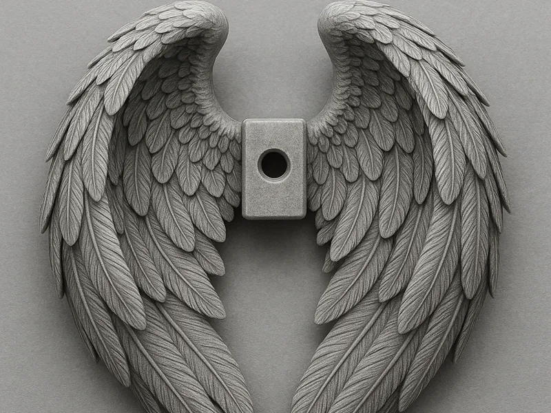 ailes d'ange avec Support