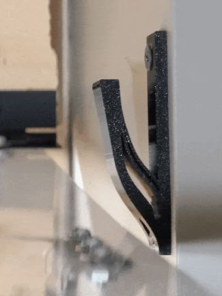 Vertical Enclosure Door - Hold Open