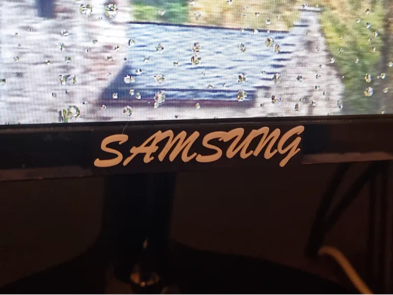 Samsung Logo Plaque (For on a monitor)