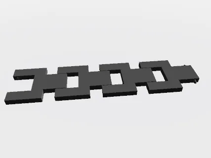 basic chain link for customisation